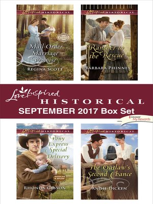 cover image of Love Inspired Historical September 2017 Box Set